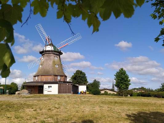 "versenkbare" Mühle Kröpelin &copy; Förderverein "Kröpeliner Mühle"