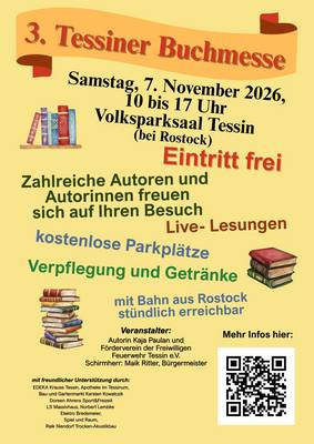 Plakat Tessiner Buchmesse 2026 &copy; Gestaltung: privat