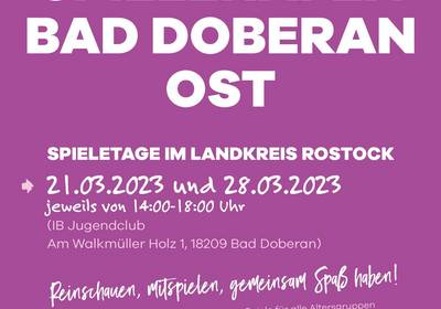 Plakat DoberanOst A4 dr ©PfD Landkreis Rostock/ grafikagenten - Marco Pahl / PfD Landkreis Rostock/ grafikagenten - Marco Pahl