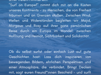 Dokumentarfilm SURF ON, EUROPE! © Landkreis Rostock Dokumentarfilm SURF ON, EUROPE!