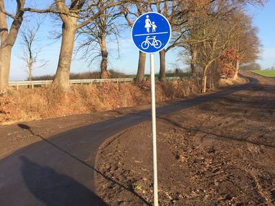 Neubau Radweg Kreisstraße DBR 22 Worenstorf - Tessin, 1. BA Abzweig Wohrenstorf - Brücke über die Bundesautobahn A 20