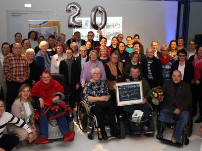 Mitglieder des Vorstandes auf der Jubiläumsfeier des Behindertenbeirates der Hansestadt Rostock