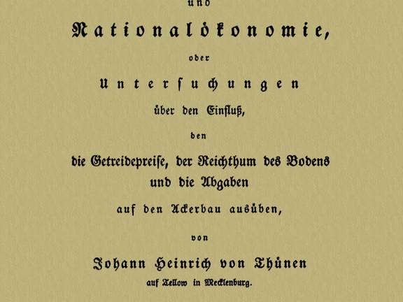 isolierte staat 1826
