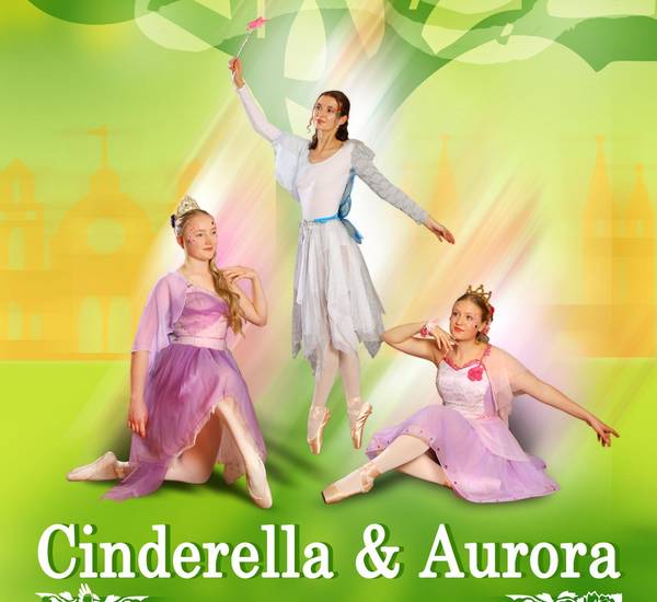 Plakat Cinderella und Aurora