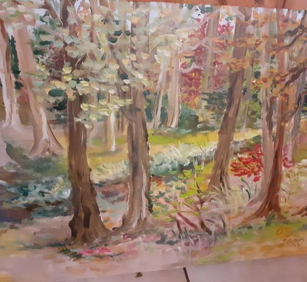 "Herbstwald" von Uta Ehlers