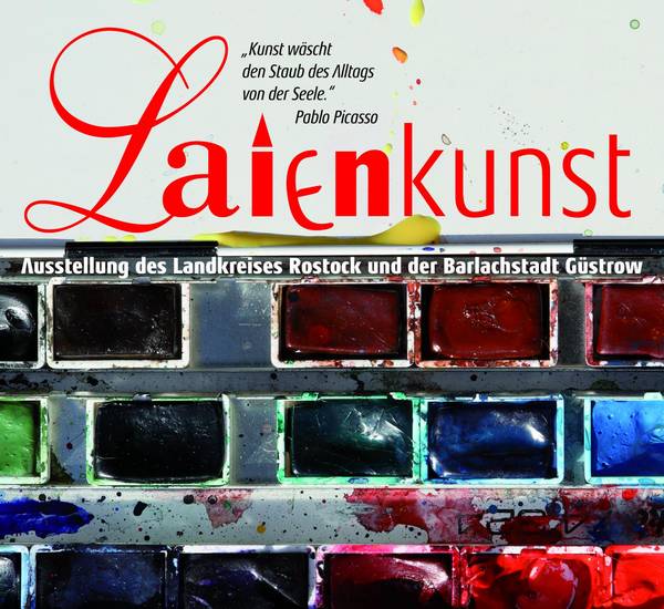 Plakat zur vierten Laienkunstausstellung