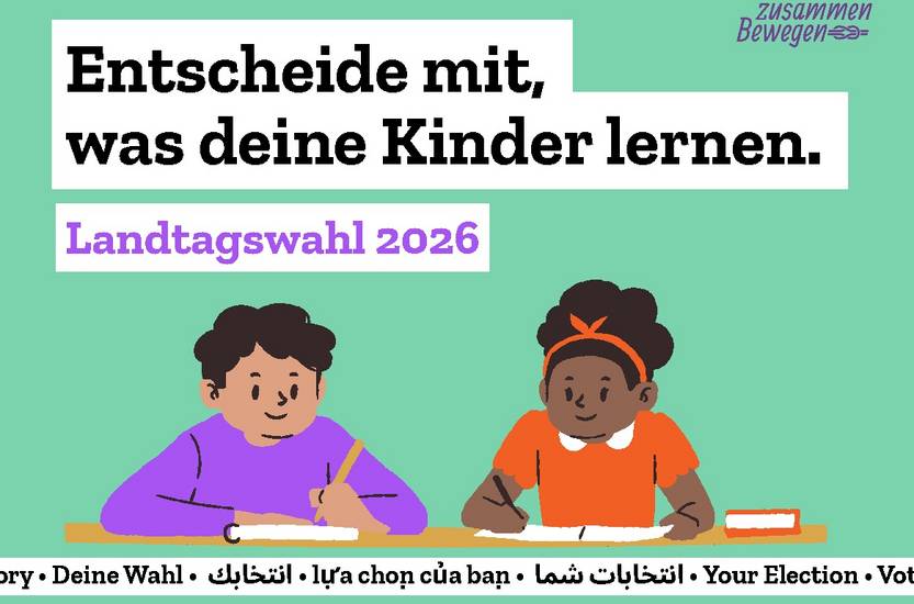 Bewerbung Erstwählerinnenprojekt Landtagswahl M-V